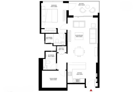 Квартира с 1 спальней в Sobha Hartland, ОАЭ №155768 6