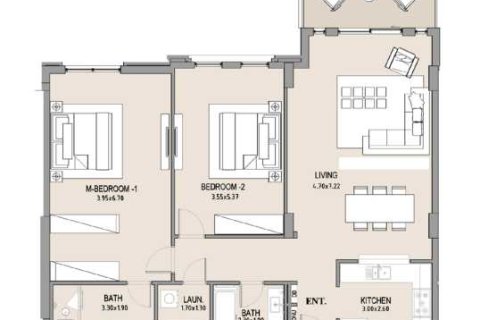 2 غرف نوم شقة  رقم 108603 6