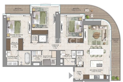 Appartement de 1 chambre à Dubai, UAE No. 135986 15