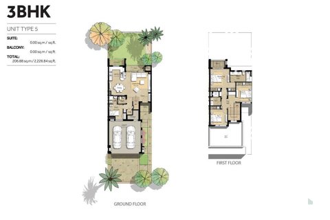 3 bedrooms Villa in Hayat Townhouses, UAE No. 198982 3