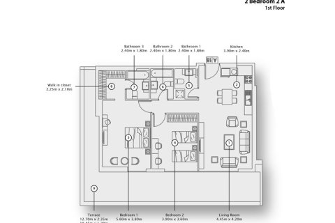1 bedroom Apartment in AZIZI SAMIA Al Furjan, UAE No. 173189 7