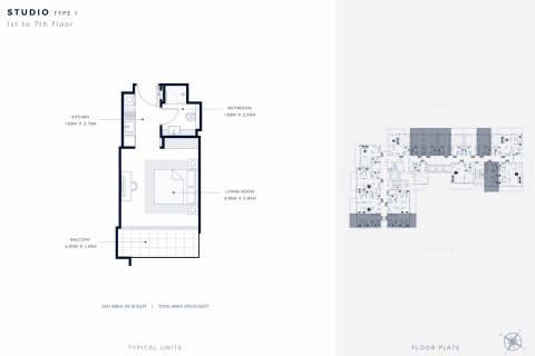 Studio Apartment in Mohammed Bin Rashid City, UAE No. 173191 8