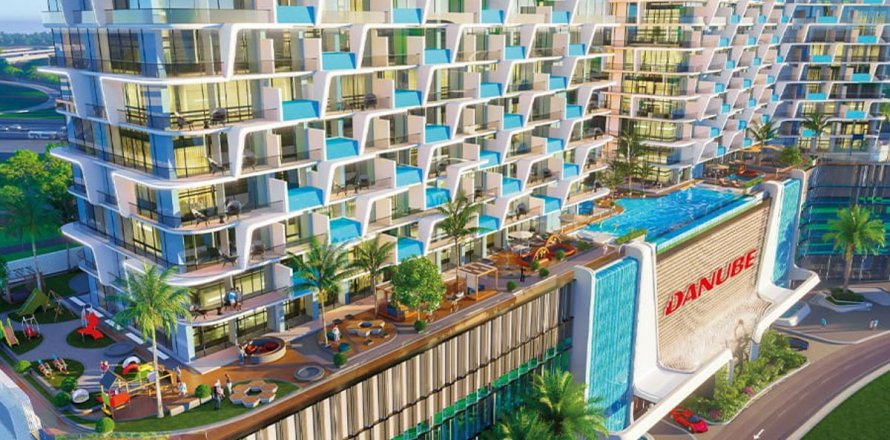 Квартира с 2 спальнями в Dubai Sports City, ОАЭ №187406