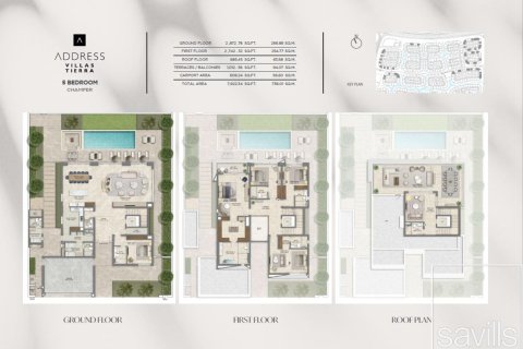 Вилла с 5 спальнями в Дубай, ОАЭ №136445 20