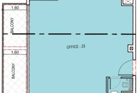 63.87m² Office in Dubai, UAE No. 15715 1