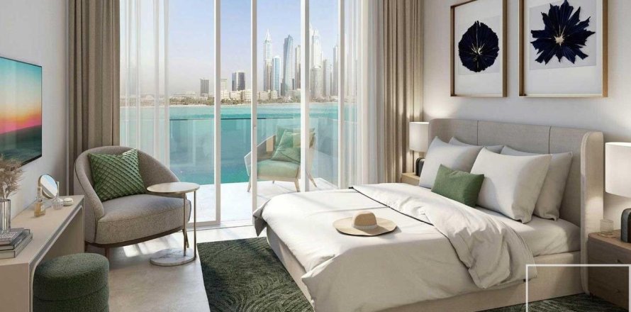 Квартира с 2 спальнями в EMAAR Beachfront, ОАЭ №136508