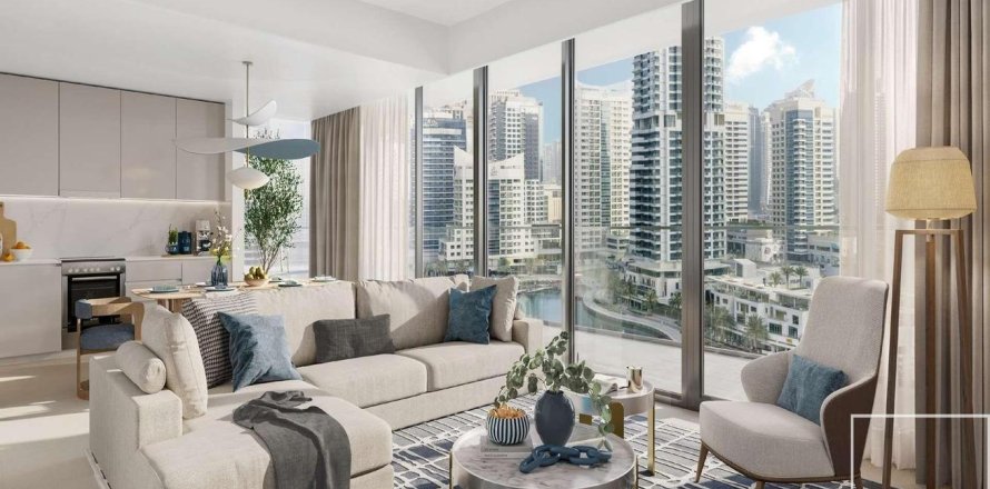 Квартира с 2 спальнями в Дубай Марина, ОАЭ №136509