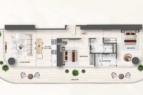Appartement de 1 chambre à Jumeirah Village Triangle, UAE No. 99296 17