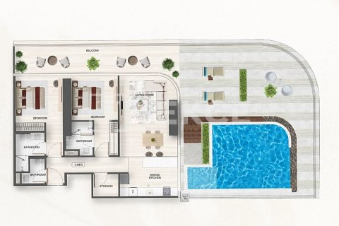 Appartement de 1 chambre à Jumeirah Village Triangle, UAE No. 99296 18