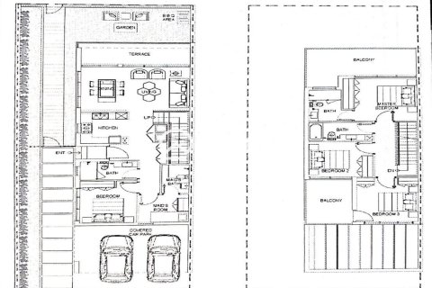 Townhouse de 4 chambres à Park Residences, UAE No. 205899 14