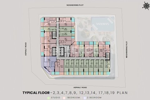 Appartement de 1 chambre à Dubai Land, UAE No. 135329 31