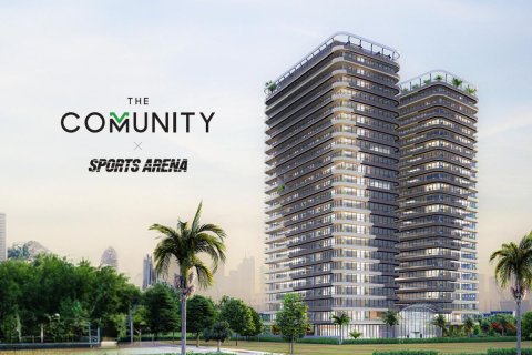 Квартира с 1 спальней в Dubai Sports City, ОАЭ №186400 6