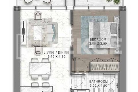 Apartment de 2 dormitorios en DAMAC Hills (Akoya by DAMAC), UAE No. 203568 25