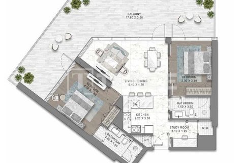 Apartment de 1 dormitorio en DAMAC Hills (Akoya by DAMAC), UAE No. 203566 24