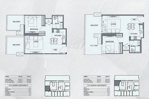 Appartement de 1 chambre à Jumeirah Village Circle, UAE No. 143804 20