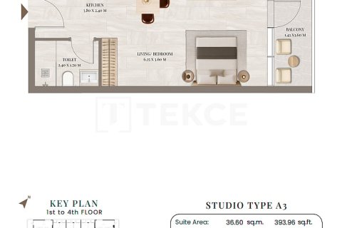 Appartement de 4 chambres à Dubai Land, UAE No. 150512 22