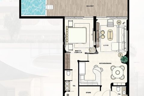 Apartment de 3 dormitorios en Dubai, UAE No. 155291 5