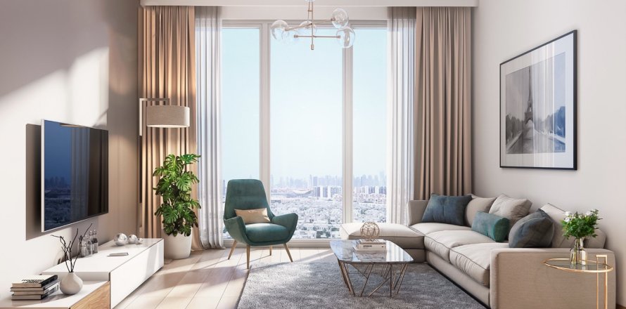 Квартира студия в AZIZI AMBER, Al Furjan, ОАЭ №96998
