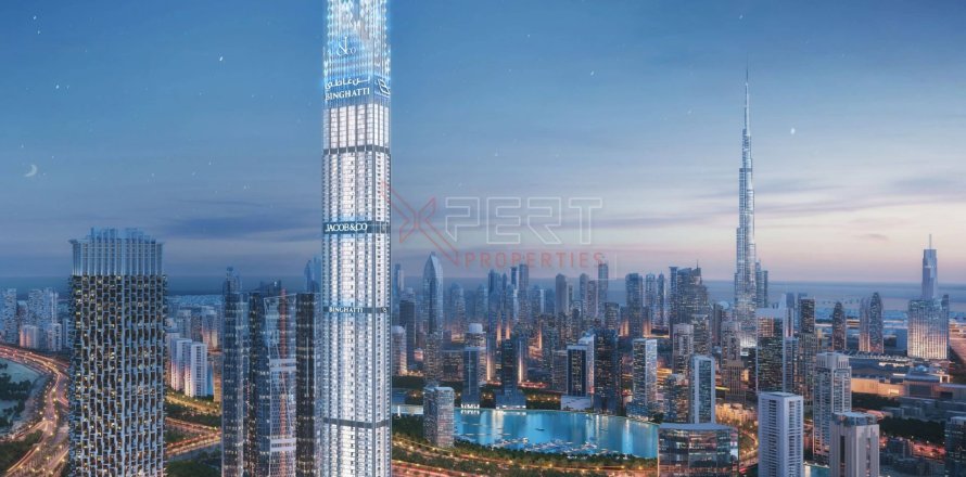2 غرف نوم شقة في BURJ BINGHATTI JACOB & CO RESIDENCES الخليج التجاري, الإمارات العربية المتحدة رقم 96999
