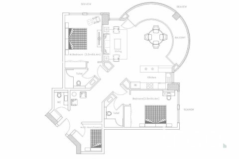 2 bedrooms Apartment in Dubai Marina, UAE No. 188129 21