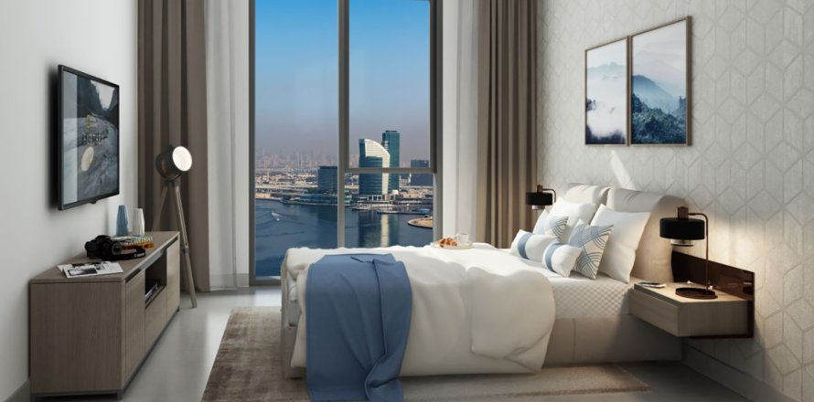 Apartment de 1 dormitorio en CREEK EDGE Dubai Creek Harbour (The Lagoons), UAE No. 95274