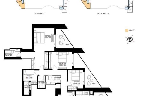 Квартира с 3 спальнями №108889 5