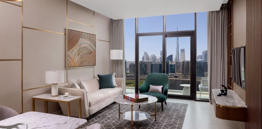 Hôtels-appartement de 1 chambre à Business Bay, UAE No. 162408