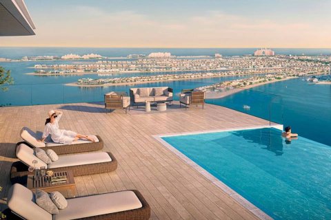 Квартира с 1 спальней в Dubai Harbour, ОАЭ №162411 12