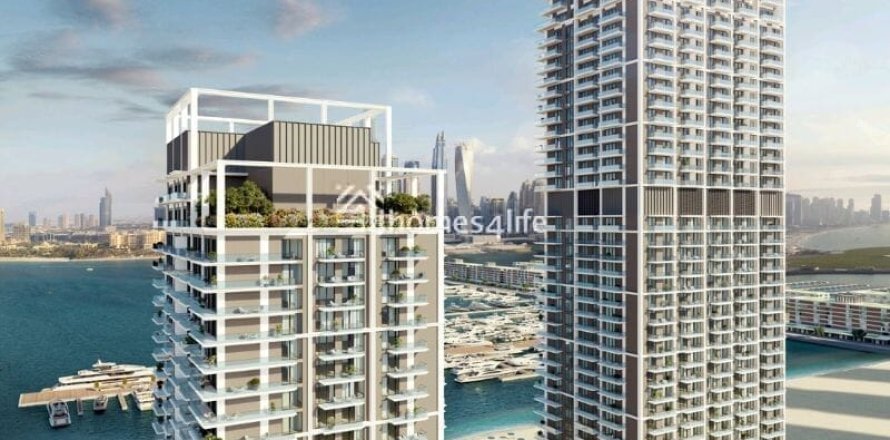 Квартира с 2 спальнями в BEACH MANSION, EMAAR Beachfront, ОАЭ №144732
