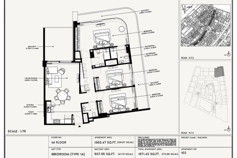 1 bedroom Apartment in Jebel Ali, UAE No. 141186 20