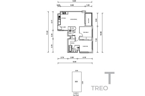 Квартира с 2 спальнями в Town Square, ОАЭ №80299 12