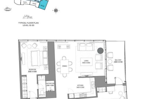 2 غرف نوم شقة  رقم 108695 4