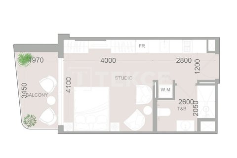 Appartement de Studio  No. 134445 23