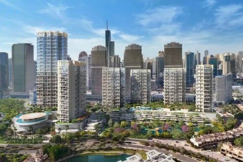 1 غرف نوم شقة في Jumeirah Islands, الإمارات العربية المتحدة رقم 141408