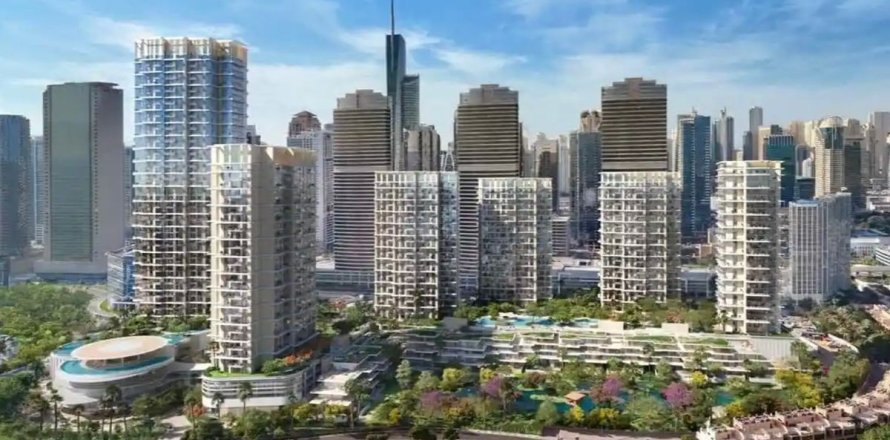 1 غرف نوم شقة في Jumeirah Islands, الإمارات العربية المتحدة رقم 141408