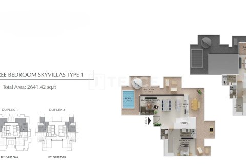 Apartment de 2 dormitorios en Jumeirah Village Triangle, UAE No. 166805 23