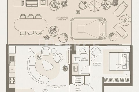 Apartment de 1 dormitorio en Majan, UAE No. 166804 24