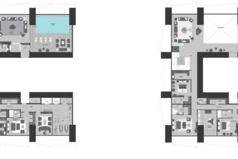 5 غرفة نوم  بانتهاوس في BURJ BINGHATTI JACOB & CO RESIDENCES  رقم 109118 4