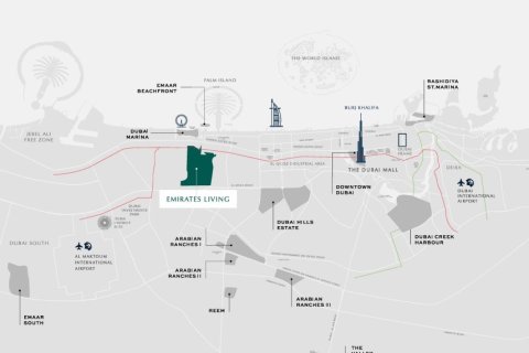 Квартира с 2 спальнями №120011 16