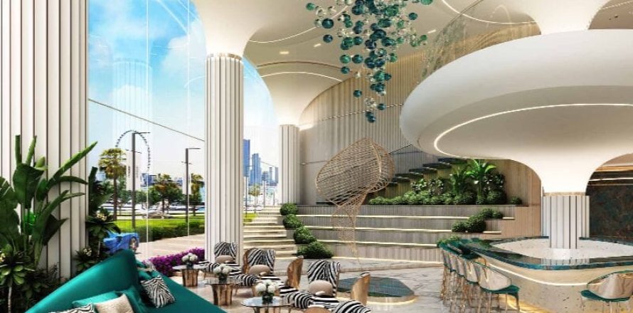 Пентхаус с 4 спальнями в Dubai Harbour, ОАЭ №162533