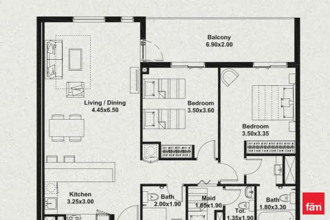 2 bedrooms Apartment in Dubai Production City (IMPZ), UAE No. 142809 21