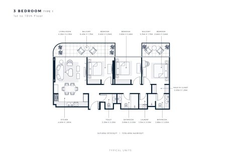 37m² Apartment in AZIZI VENICE Dubai South (Dubai World Central), UAE No. 173206 28