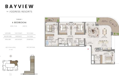 Appartement de 4 chambres à BAYVIEW BY ADDRESS RESORTS  No. 108878 6
