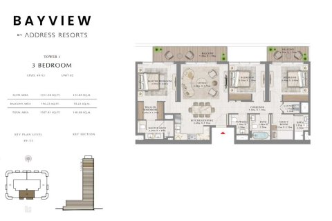 3 bedrooms Apartment in BAYVIEW BY ADDRESS RESORTS  No. 108879 5