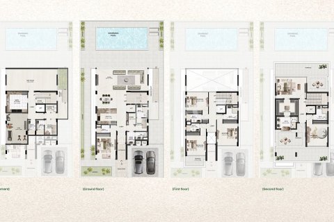 Villa de 6 dormitorios en Dubai, UAE No. 163216 5