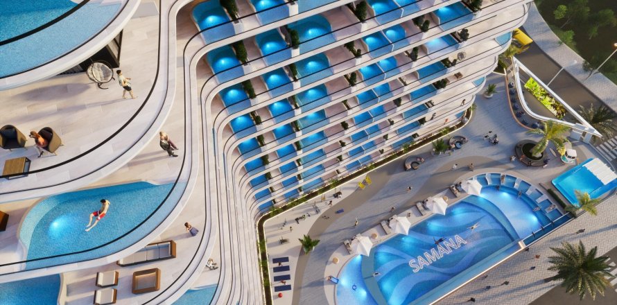 2 غرف نوم شقة في SAMANA CALIFORNIA Dubai Production City (IMPZ), الإمارات العربية المتحدة رقم 97963