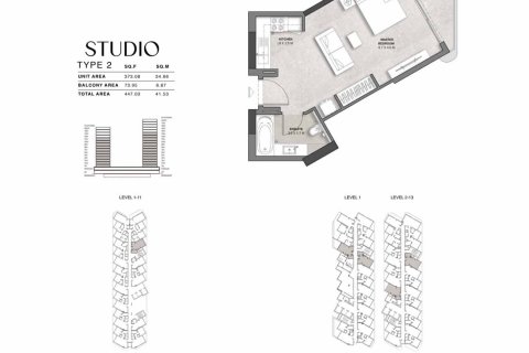 32m² Apartment in Ras Al Khaimah, UAE No. 183729 8