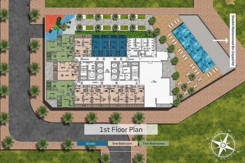 Appartement de 1 chambre à Majan, UAE No. 149984 5