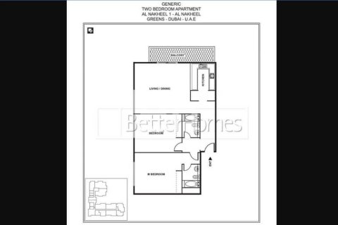 Apartment de 2 dormitorios en Dubai, UAE No. 91891 8