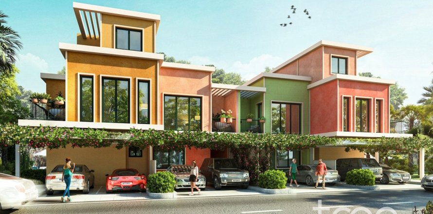 3 غرف نوم تاون هاوس في Damac Lagoons, الإمارات العربية المتحدة رقم 173737